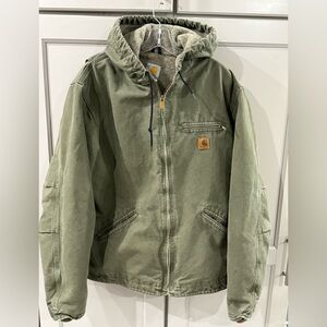 Vintage Carhartt J141 Sherpa Jacket men’s size L- Tall
